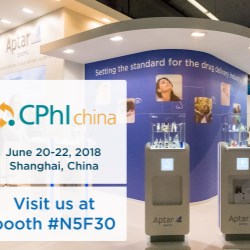 Aptar Pharma to Unveil Inhalation Drug Delivery Solutions at CPhI China 2018